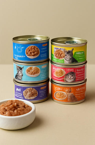 Wet cat food