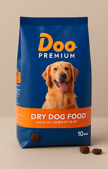Dry dog food